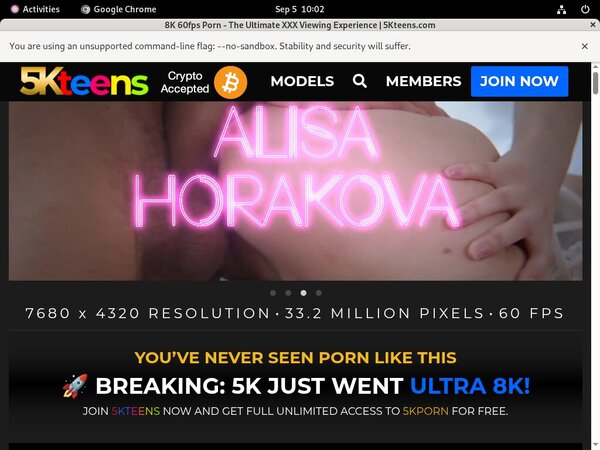 5K Teens Webcam