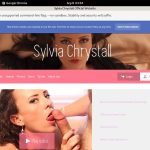 Account Free For Sylvia Chrystall