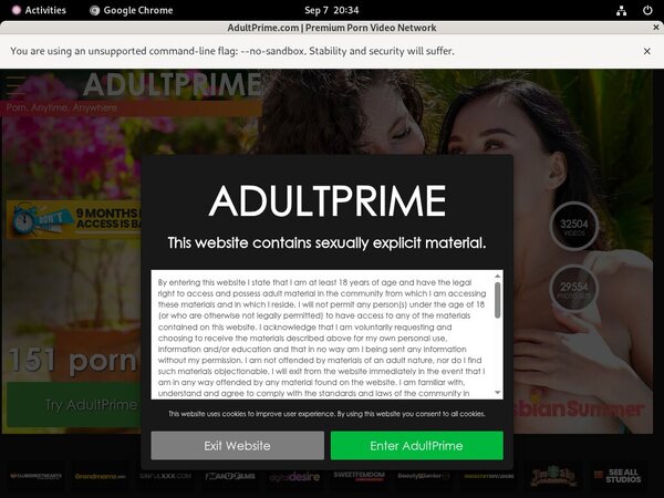 Adult Prime Paypal?