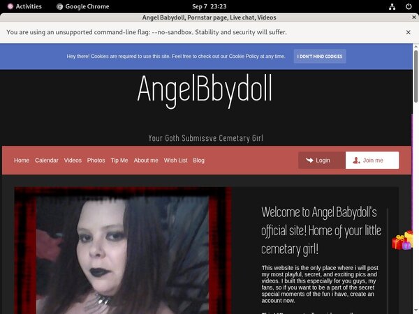 Angelbabydoll.modelcentro.com Subscriptions