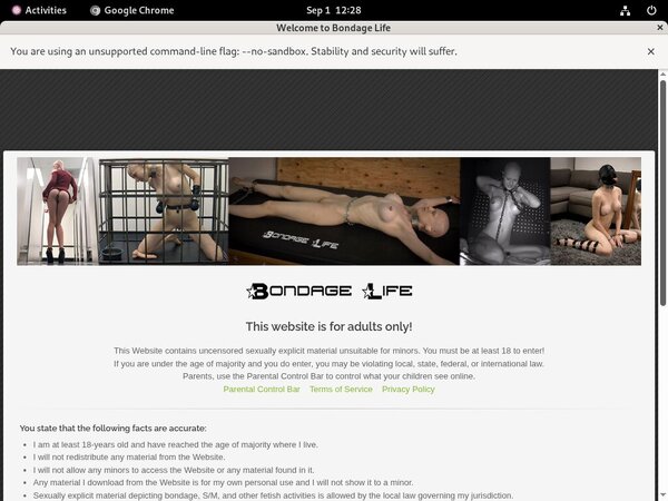 Bondage Life Paypal