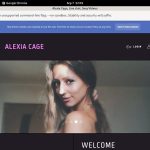 Cage Alexia Free Logins