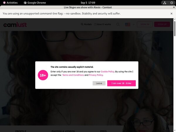 Camlust.com Latest Passwords