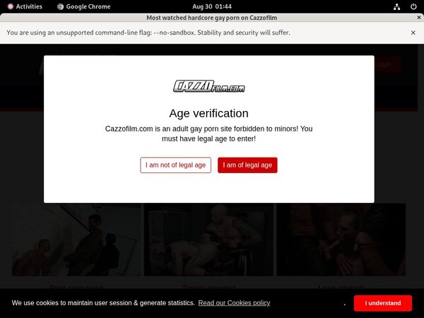 Cazzo User Pass
