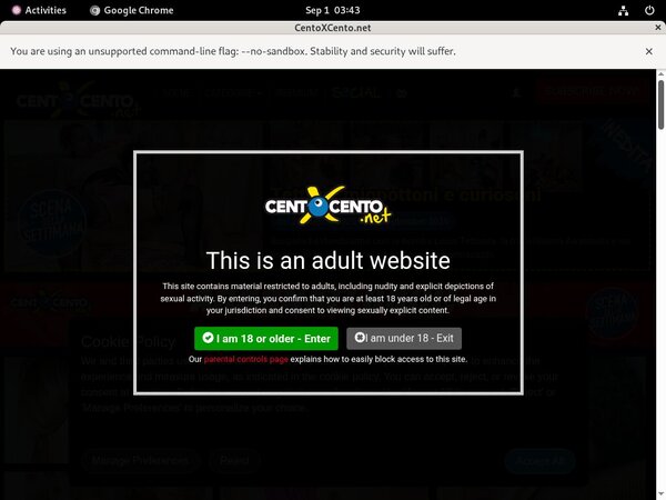 Centoxcento Com Discount Trial