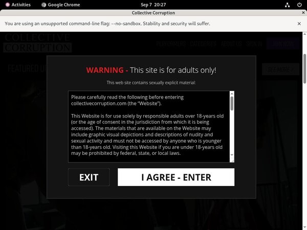 Collective Corruption Paysite Discounts