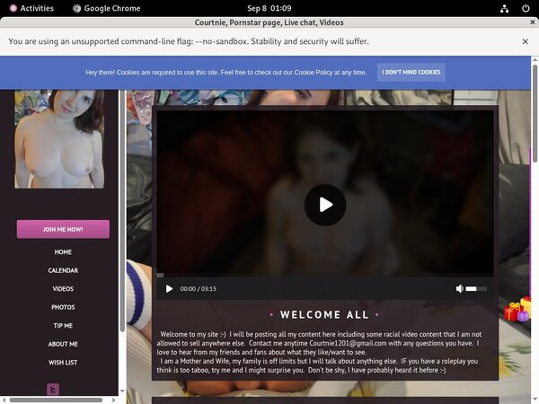 Courtnie Discreet