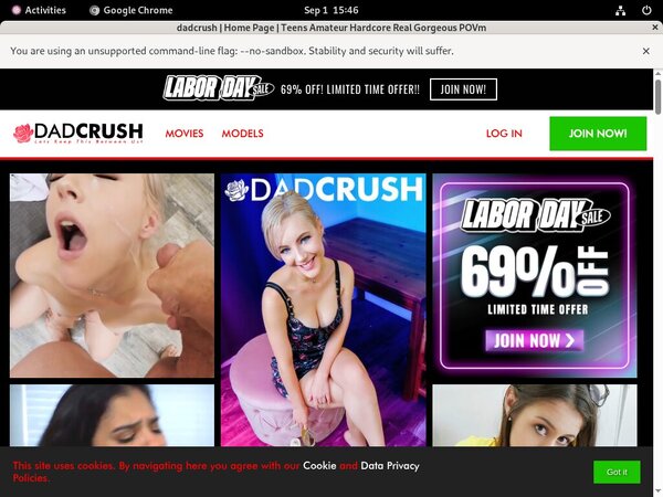 Crush Dad Login Account