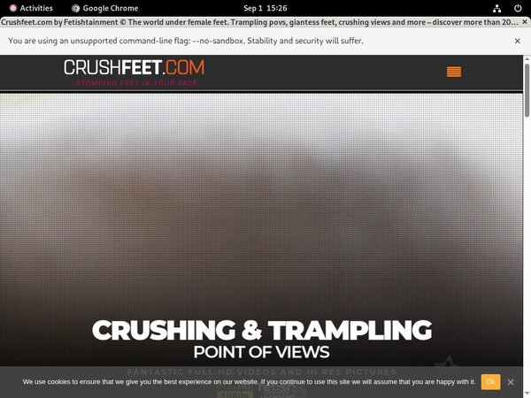 Crush Feet New