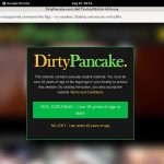 Dirty Pancake With Direct Debit