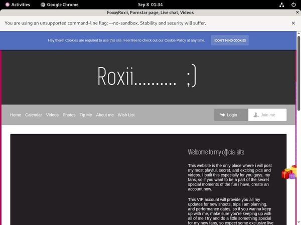 Discount FoxxyRoxii Save 50%