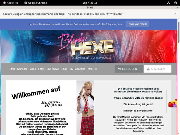 Free Account Premium Blondehexe.net