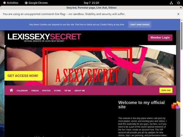 Free Accounts For Sexylexi