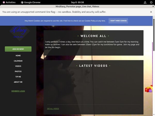 Free Accounts In Mrsxtacy.modelcentro.com