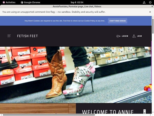 Free AnnieFootsies Premium Acc