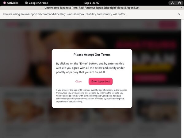 Free Japanlust.com Account New