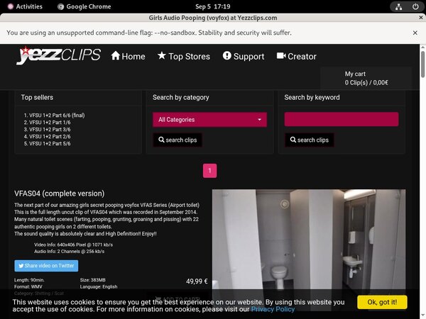 Free Working GirlsAudioPooping Account