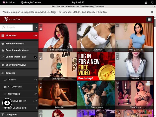 Free X Love Cam Accounts Premium