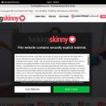 Fuckingskinny.com Toilet
