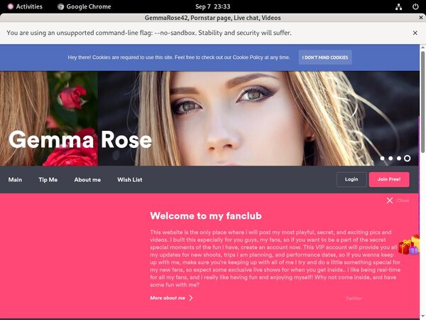 GemmaRose42 Allow Paypal
