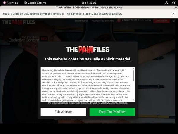 Get A Free Thepainfiles.com Password