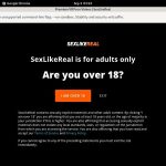 Get Sex Like Real Promo Code