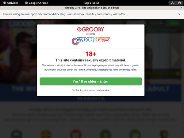 Groobygirls.com Trial Membership $1 Groobygirls.com Trial Membership $1