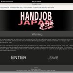 Handjob Japan Paypal Register