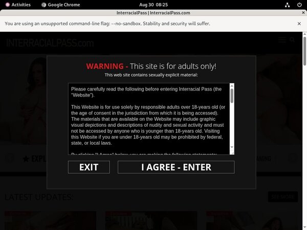 Interracialpass.com Accounts Daily