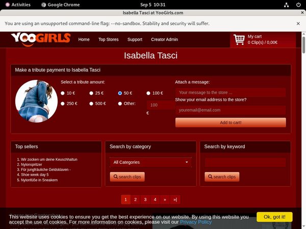 Isabella Tasci User Pass
