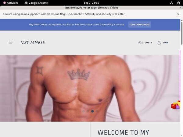 IzzyJamess Discreet