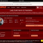 LadyGoldFetishdiva Black