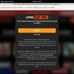 Latina Fuck Tour Log In