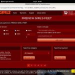 Login To FRENCH GIRLS FEET Free