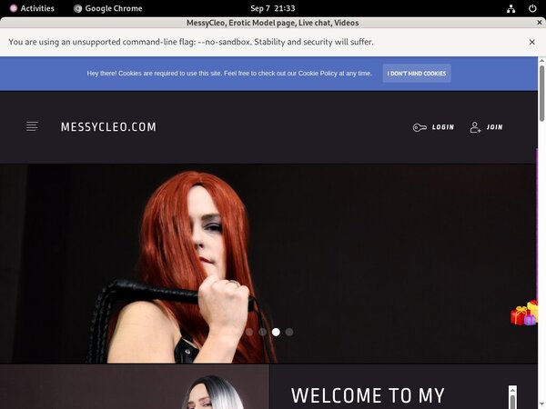 MessyCleo Account Paypal