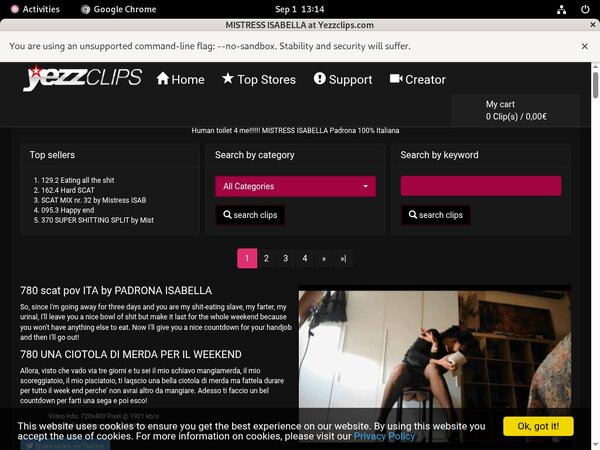 Mistress Isabella Pictures