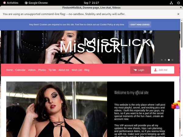 Mistresssslick.com Join By Check