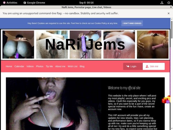 NaRi Jems Usernames