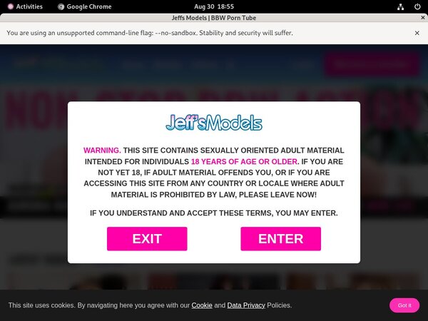 New Jeff's Models Passwords