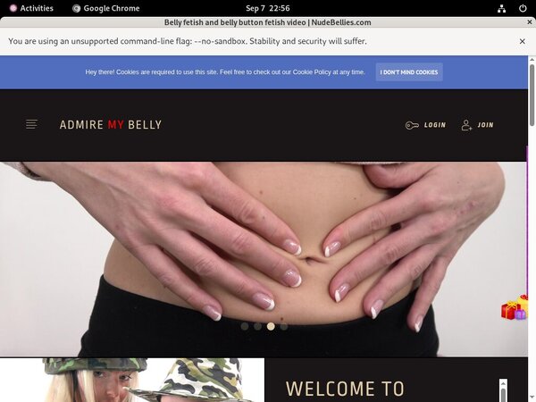 Nude Bellies Renew Subscription