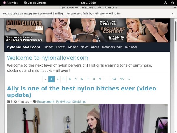 Nylon All Over Trial Discount