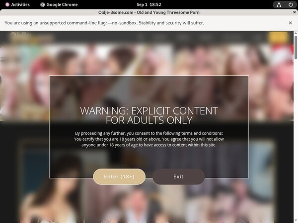 Oldje 3Some Premium Membership