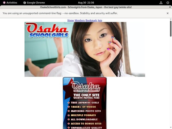 Osakaschoolgirls.com Acount