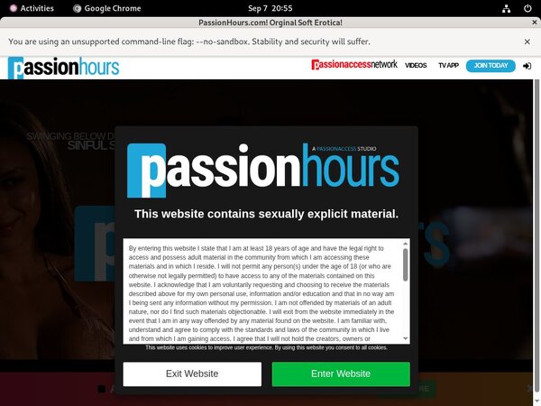 Passionhours.com Alternative Payment