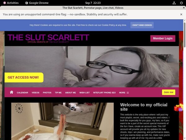 Password The Slut Scarlett Free