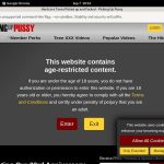 Picking Up Pussy Recent