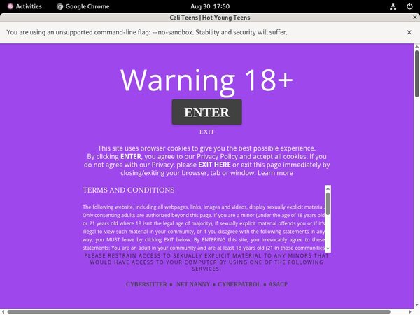 Premium Account For Cali Teens