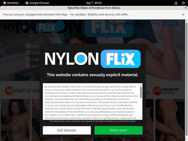 Promo Nylon Flix