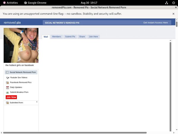 Removed Pix With No Card