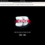 Sex World 3D Register Form